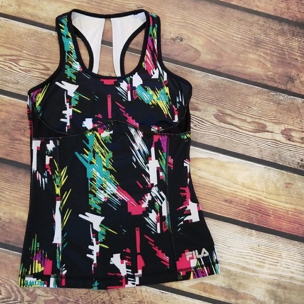 FILA Sport Athletic Top, size  x-small multicolor
